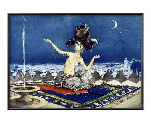 Amazon.co.jp: ルイ イカール シェヘラザード A3 サイズ おしゃれ 絵画